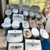 Sanitari da bagno lavabi wc bide box rubinetterie
