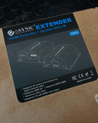 Extender HDMI 60m con IR – Full HD 1080p