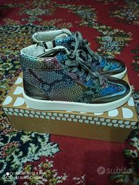 Sneakers alte Desigual donna nuove 
