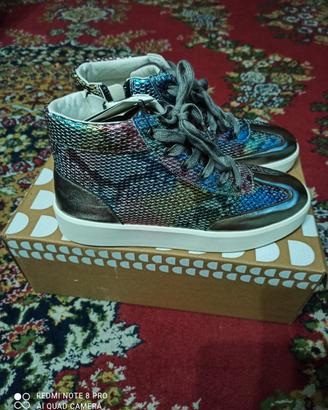 Sneakers alte Desigual donna nuove 