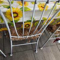 Set di 6 Sedie in ferro battuto