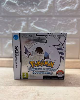 Pokémon SoulSilver DS ITA Box e Manuali