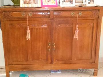 credenza antica stile liberty 