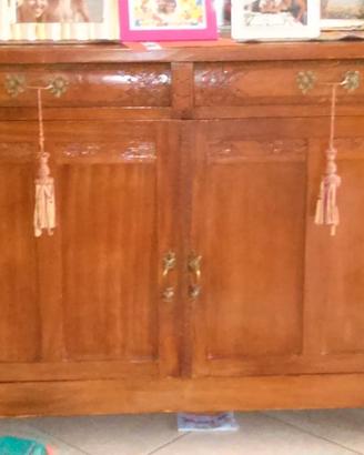 credenza antica stile liberty 