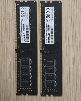 2x RAM DYNAC 16Gb DDR4 3200