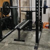 palestra pro power rack lacertosus + lat machine