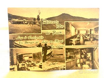 Pubblicitaria Castel Gandolfo Bar Peschi Anni ‘60