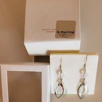 Orecchini argento 925 e vetro Murano