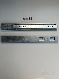 20 Guide scorrevoli per cassetti,  da 350mm