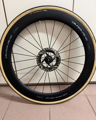 Ruote Shimano Dura Ace c60 tubolare