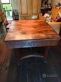 tavolo rettangolare in legno 