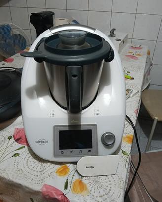 bimby vorwerck tm5 come nuovo + stick  1500