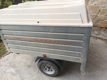 Rimorchio/ carrello trasporto cani