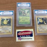 POKÉMON CARTE GRADATE pikacu leafeon