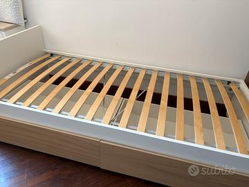 Letto singolo contenitore