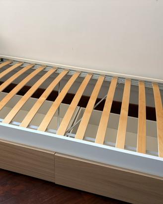 Letto singolo contenitore