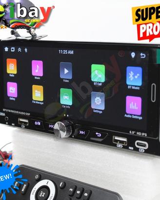 Autoradio 1 din android 13 gpswifi 32g AUTOCARPLAY