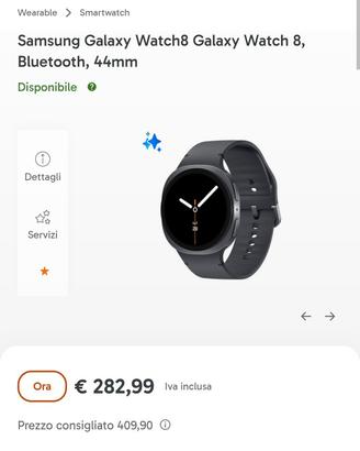 Samsung Galaxy watch8 44mm 2025