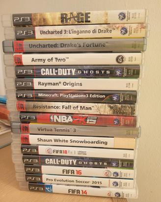 Giochi ps3 + controller originale 