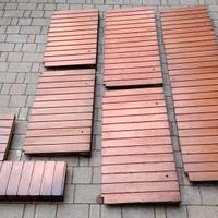 Pannelli decorativi esterni legno di casetta, 6 pz