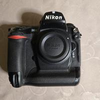 Nikon D2x, obiettivi, flash e wt-2