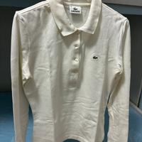 Polo Lacoste donna manica lunga
