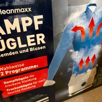 CLEANmaxx Ferro da stiro automatico vapore camicie