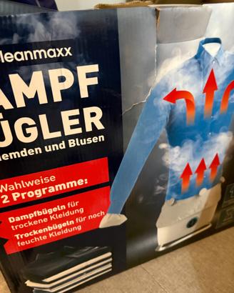 CLEANmaxx Ferro da stiro automatico vapore camicie