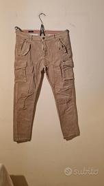 pantaloni uomo beige TG 46 Gianni Lupo 
