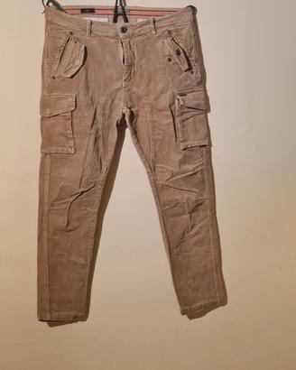 pantaloni uomo beige TG 46 Gianni Lupo 
