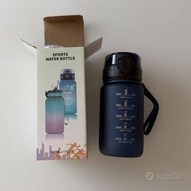 Borraccia 500 ml gradutata con beccucio e tappo