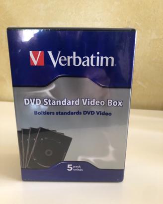 Custodie DVD Verbatim da 5 pezzi