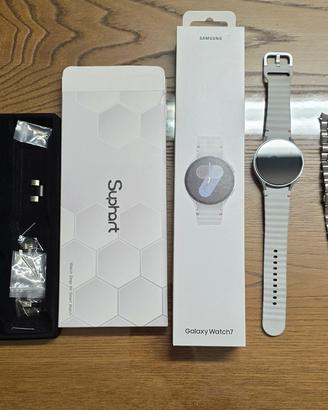 Samsung Galaxy Watch 7 + Cinturini Extra e Acces..