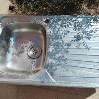 Lavello acciaio 79x50 