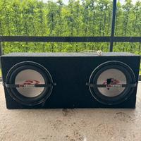 subwoofer e amplificatore alpine