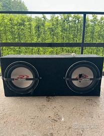 subwoofer e amplificatore alpine