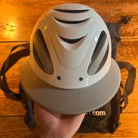 Casco equitazione GPA grigio