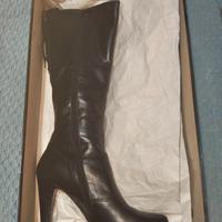 Stivali Nero Giardini donna pelle n.39