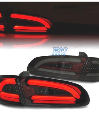 FANALI A LED BAR SEAT IBIZA 6L 02-08 ROSSO AFFUMIC