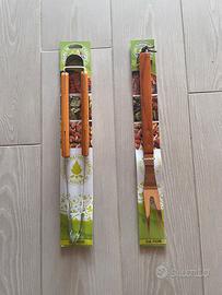 Pinza e forchetta barbecue