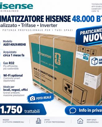 Climatizzatore Inverter Hisense