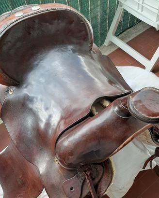 Sella western El cuero 1795