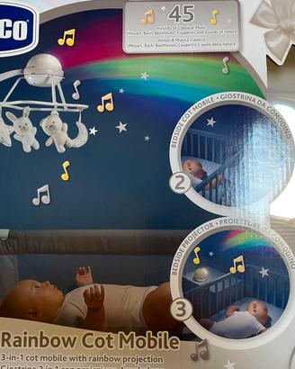 Chicco giostrina per lettino Rainbow Cot Mobile