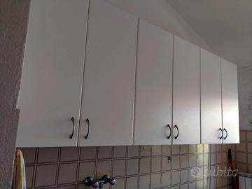 tre pensili per cucina  Ikea bianchi