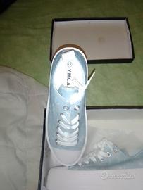 Scarpe Unisex sniker di jeans 