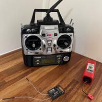 Futaba 2.4gh + Robbe caricabatterie