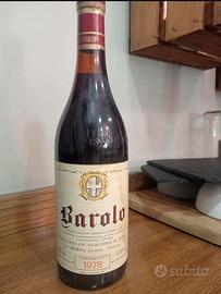 Barolo del 78 tenuto bene