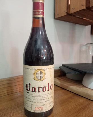Barolo del 78 tenuto bene
