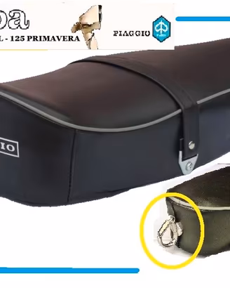 Sella con PORTACASCO VESPA50 Special 125 Primavera