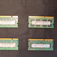 ram sodimm udimm sdram vari tagli